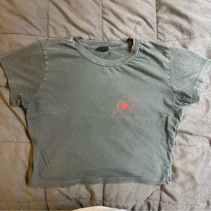 Urban outfitters cropped tshirt